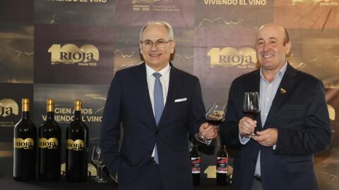 Director General, Jos&eacute; Luis Lapuente, y Presidente, Fernando Ezquerro 