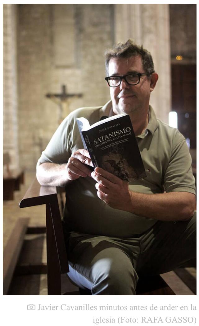 Javier Cavanilles: "No existen las sectas satánicas que hacen sacrificios como vemos en las películas" Javier Cavanilles: "No existen las sectas satánicas que hacen sacrificios como vemos en las películas"