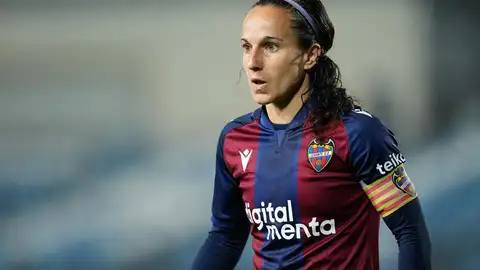 María de Alharilla durante un partido del Levante UD María de Alharilla durante un partido del Levante UD