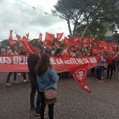 Concrentraciones de UGT y CCOO en Canarias contra el rechazo del decreto omnibus