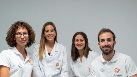 Equipo de investigadores del estudio de fisioterapia oncol&oacute;gica de la USJ y AECC