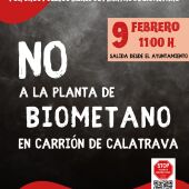 Manifestación en Carrión contra la planta de biometano