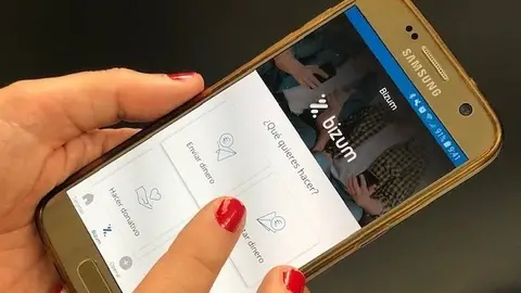 La opción de pago por Bizum a través de una aplicación bancaria La opción de pago por Bizum a través de una aplicación bancaria
