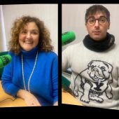 Sonia Lalanda y Rodrigo San Martín, portavoces de VOX e IU/Podemos en ayuntamiento de Palencia