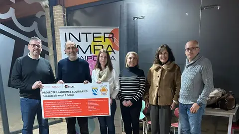 L’Alcora recauda 2.600 euros con “Lágrimas Solidarias” para apoyar a la comunidad educativa de Paiporta L’Alcora recauda 2.600 euros con “Lágrimas Solidarias” para apoyar a la comunidad educativa de Paiporta