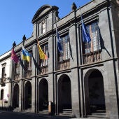 Fachada del Ayuntamiento de La Laguna 