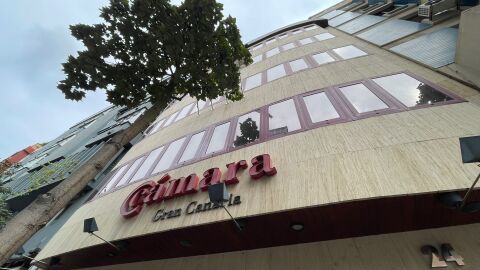 Fachada de la C&aacute;mara de Comercio de Gran Canaria en Las Palmas de Gran Canaria