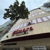 Fachada de la Cámara de Comercio de Gran Canaria en Las Palmas de Gran Canaria