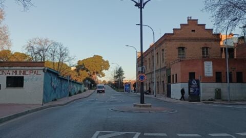 Puente de la calle Luis Astrana Mar&iacute;n de Alcal&aacute; de Henares