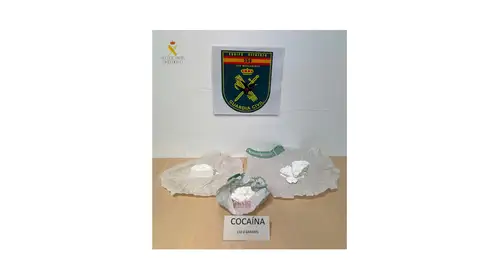 Droga intervenida por la Guardia Civil Droga intervenida por la Guardia Civil