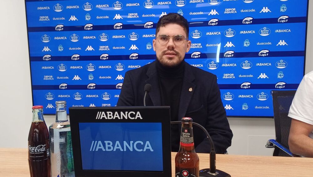 Kevin Cabado, director de Fútbol del Deportivo ABANCA