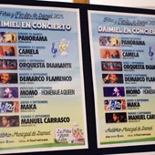Programación de los conciertos en Daimiel Programación de los conciertos en Daimiel