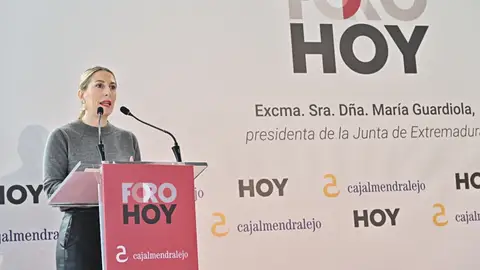 María Guardiola, presidenta de la Junta de Extremadura María Guardiola, presidenta de la Junta de Extremadura