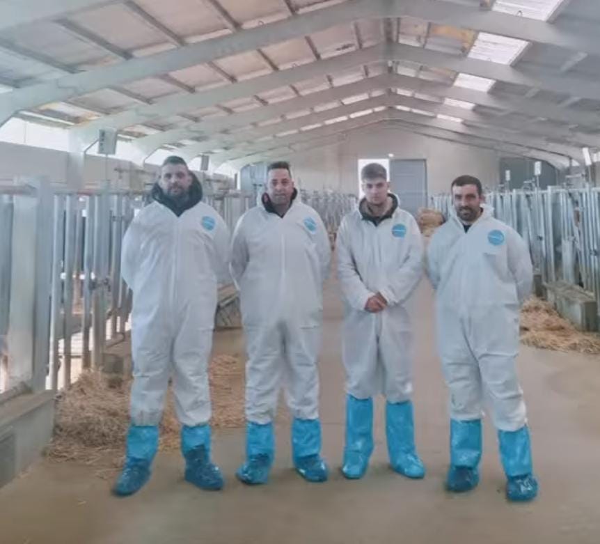 Becarios en la cuadra leonesa: la curiosa iniciativa desarrollada en una ganadería de Murias de Paredes Becarios en la cuadra leonesa: la curiosa iniciativa desarrollada en una ganadería de Murias de Paredes