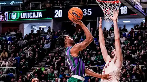 Tyson Carter, jugador de Unicaja Tyson Carter, jugador de Unicaja