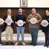 Presentación de la nueva campaña 'Espacios LGTBIQ+friendly' del Ayuntamiento de Sagunto y con la colaboración de la Federación Junta Fallera de Sagunto Presentación de la nueva campaña 'Espacios LGTBIQ+friendly' del Ayuntamiento de Sagunto y con la colaboración de la Federación Junta Fallera de Sagunto