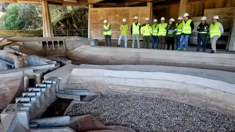 El delegado del Gobierno conoce las nuevas soluciones tecnológicas en el sistema de bombeo del embalse de Torrejón el Rubio El delegado del Gobierno conoce las nuevas soluciones tecnológicas en el sistema de bombeo del embalse de Torrejón el Rubio