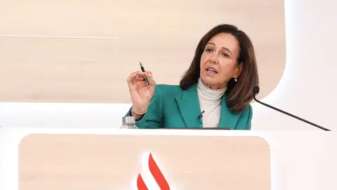 La presidenta del Banco Santander, Ana Botín. La presidenta del Banco Santander, Ana Botín.