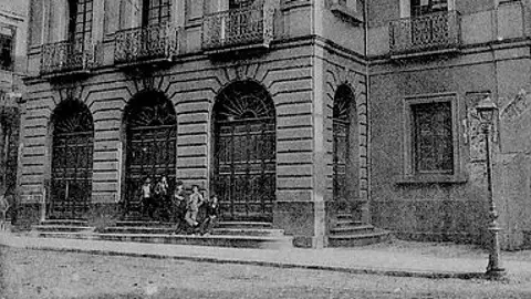 Primer teatro Jovellanos de Gijón Primer teatro Jovellanos de Gijón