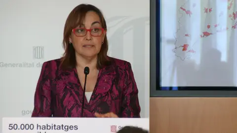 Sílvia Paneque, consellera de Territori i Habitatge Sílvia Paneque, consellera de Territori i Habitatge