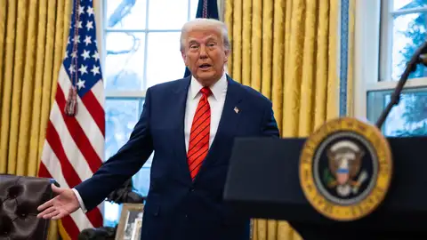 El presidente de Estados Unidos, Donald Trump. El presidente de Estados Unidos, Donald Trump.