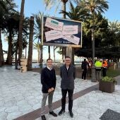 Campaña contra las toallitas en Benidorm