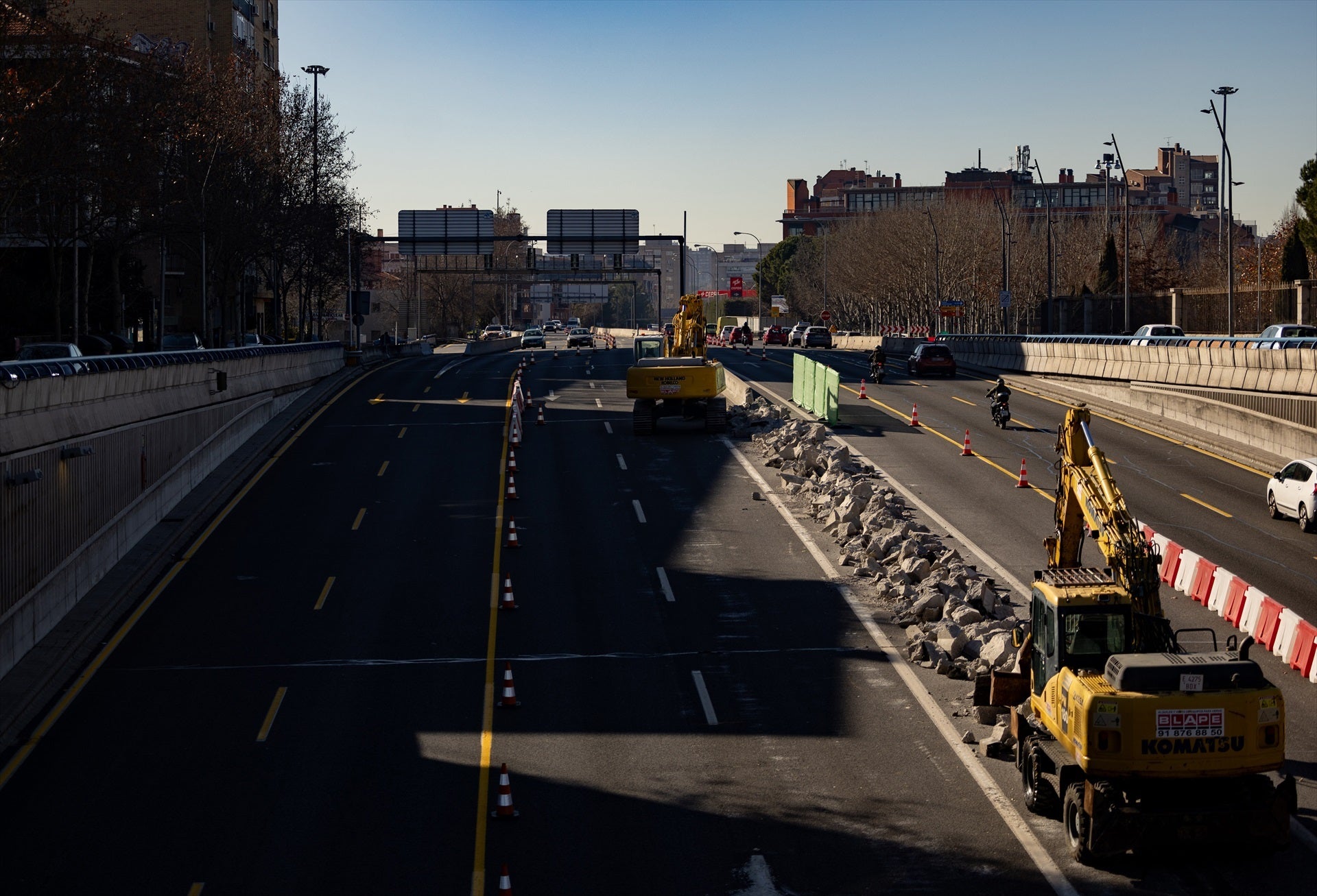 Este jueves comienzan las perforaciones para la construcción del túnel de la A5 Este jueves comienzan las perforaciones para la construcción del túnel de la A5