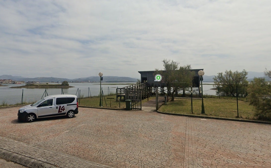 Agentes del Medio Natural rescatan a dos delfines varados frente al observatorio de La Arenilla en Santoña Agentes del Medio Natural rescatan a dos delfines varados frente al observatorio de La Arenilla en Santoña