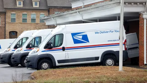 Vehículos del Servicio Postal de EEUU. Vehículos del Servicio Postal de EEUU.