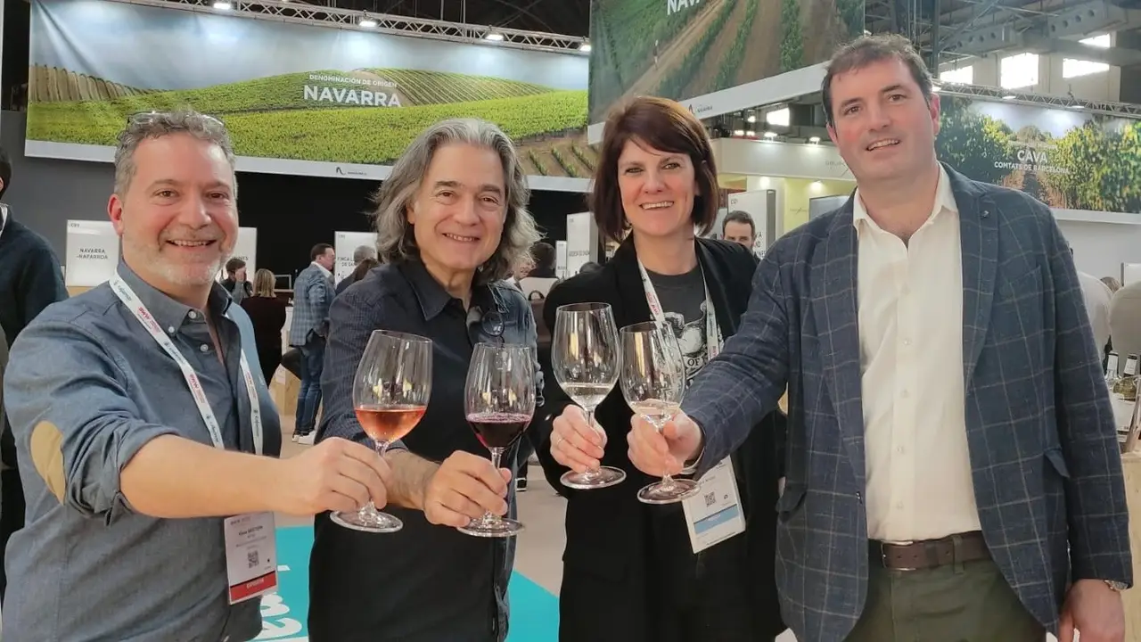 Klaus Mestern, Joaquín Gálvez, Elena Arraiza y David Palacios Klaus Mestern, Joaquín Gálvez, Elena Arraiza y David Palacios