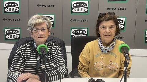 Tonica Cant&oacute; y M&ordf; &Aacute;ngeles P&eacute;rez, representantes de Manos Unidas.