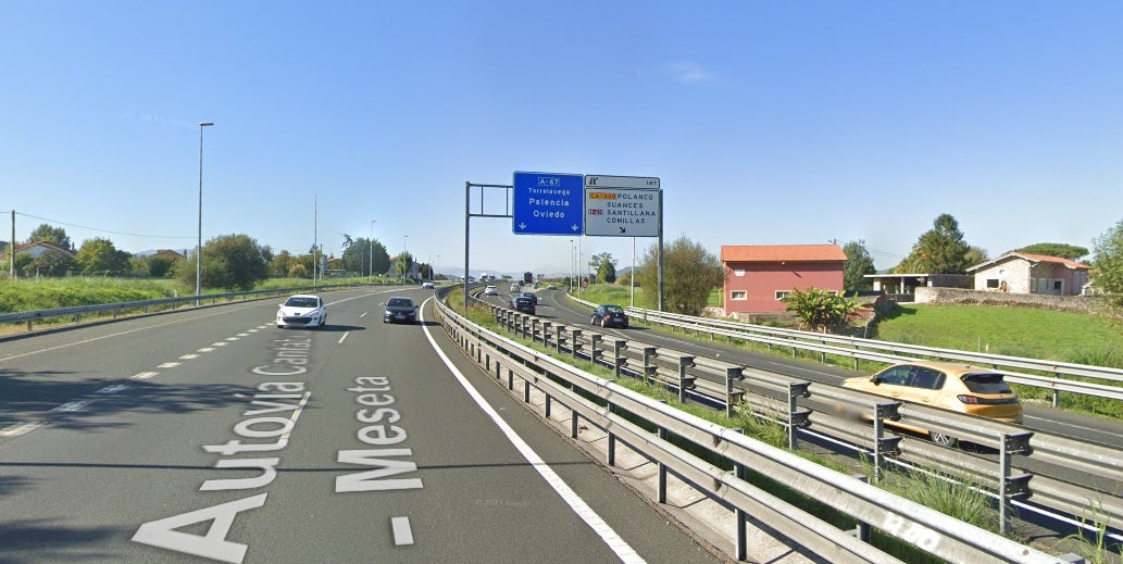 Cuándo se cortará el tráfico en la autovía A-67 por las obras del enlace de Barreda: este es el tramo afectado Cuándo se cortará el tráfico en la autovía A-67 por las obras del enlace de Barreda: este es el tramo afectado