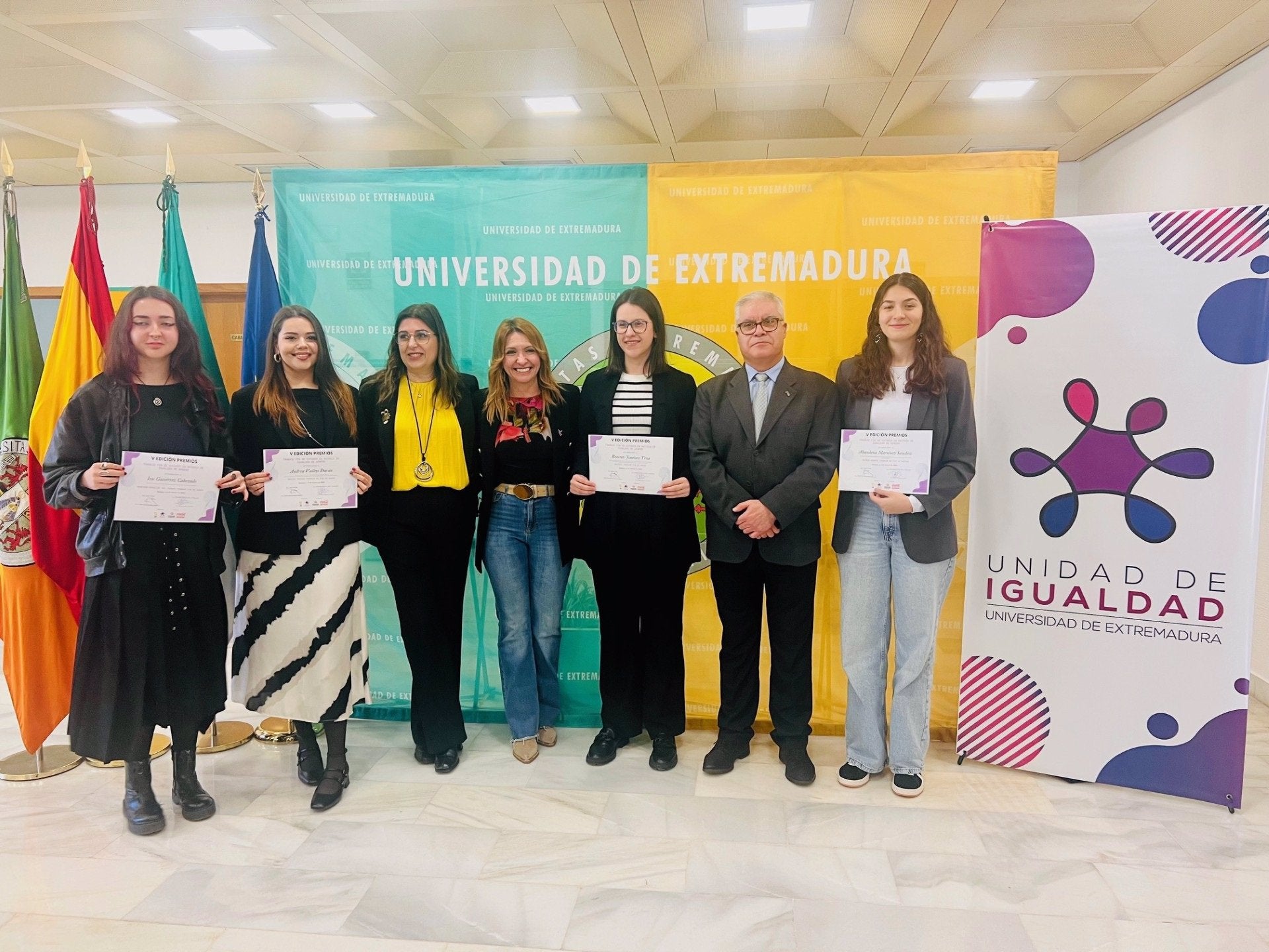 La Universidad de Extremadura concede los V Premios al Mejor trabajo fin de estudios en Igualdad de género La Universidad de Extremadura concede los V Premios al Mejor trabajo fin de estudios en Igualdad de género
