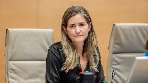 Sara Aagesen en la Comisión de Transición Ecológica del Senado Sara Aagesen en la Comisión de Transición Ecológica del Senado