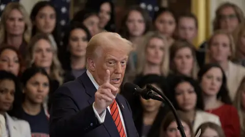 El presidente de Estados Unidos, Donald Trump El presidente de Estados Unidos, Donald Trump