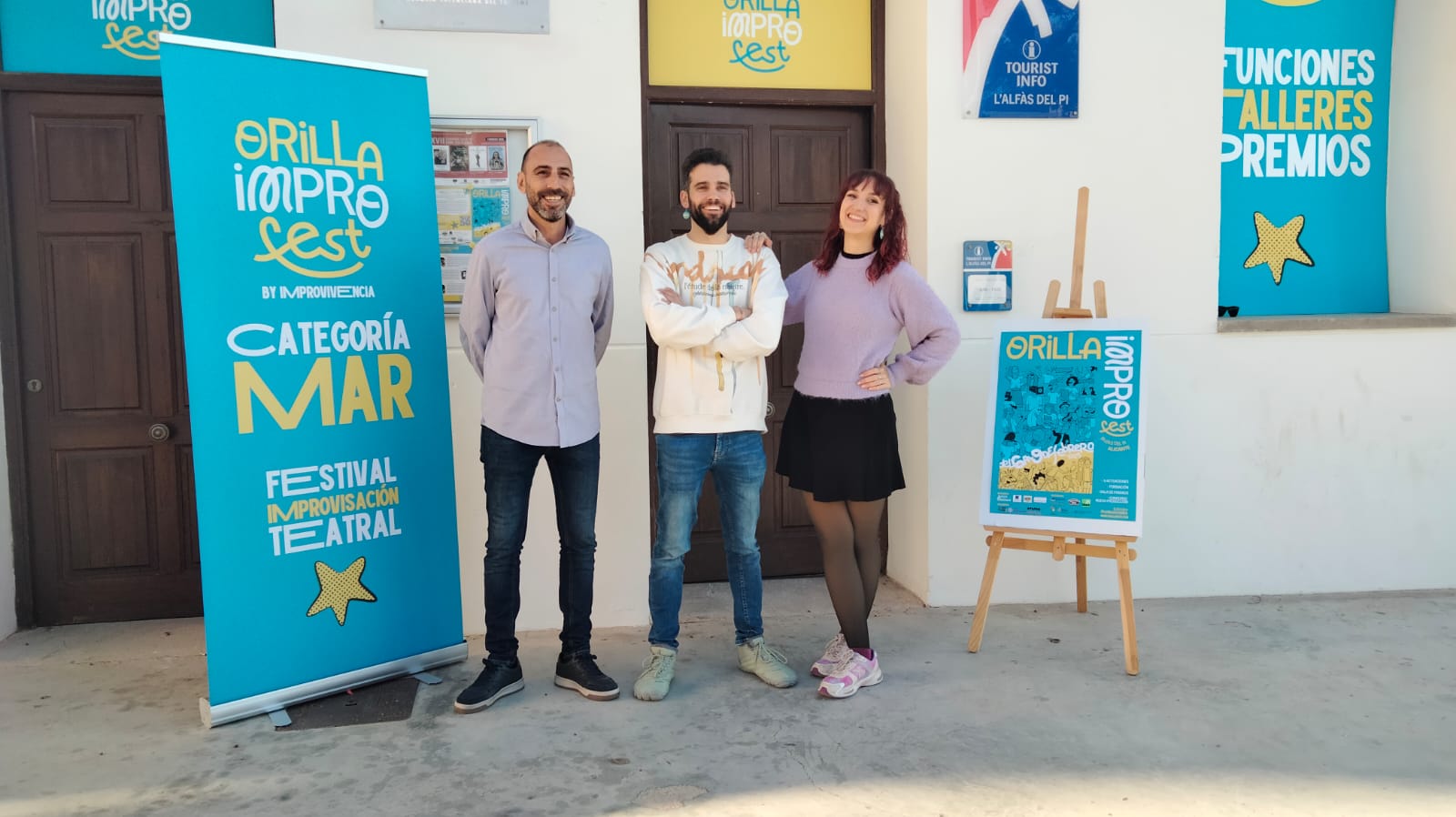 Esta tarde arranca en l´Alfàs la primera edición profesional del Festival de Improvisación teatral Orilla Impro Fest Esta tarde arranca en l´Alfàs la primera edición profesional del Festival de Improvisación teatral Orilla Impro Fest