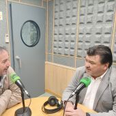 El diputado en el Congreso, y ex alcalde de Huelva, Gabriel Cruz en los estudios de Onda Cero.