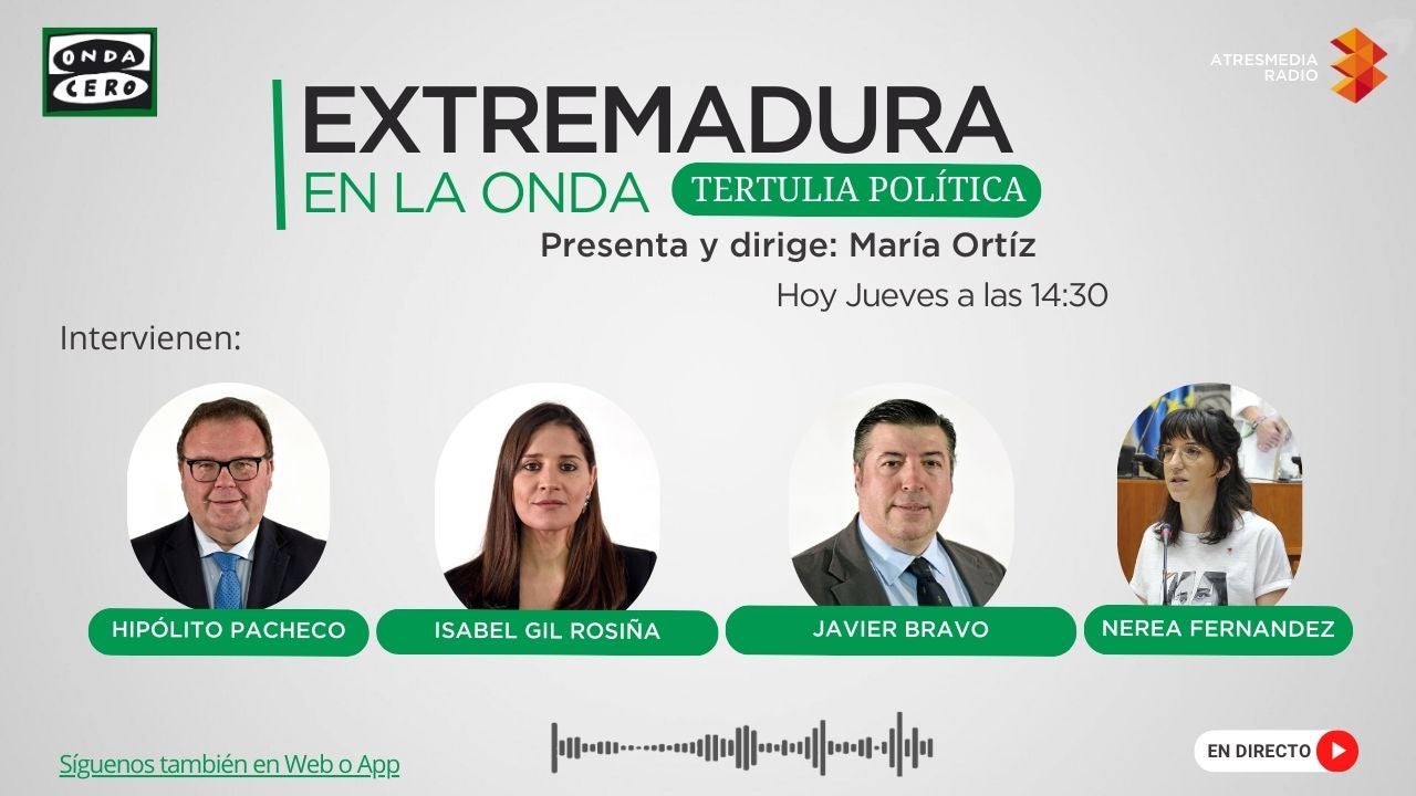 Tertulia Política Extremadura (06/02/2025) Tertulia Política Extremadura (06/02/2025)
