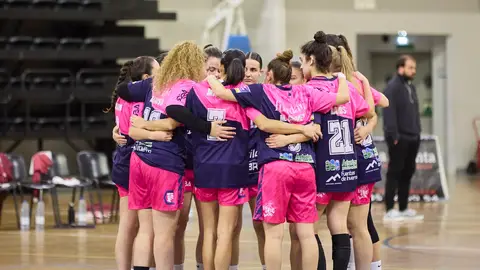 Las jugadoras de ADBA en el último partido Las jugadoras de ADBA en el último partido