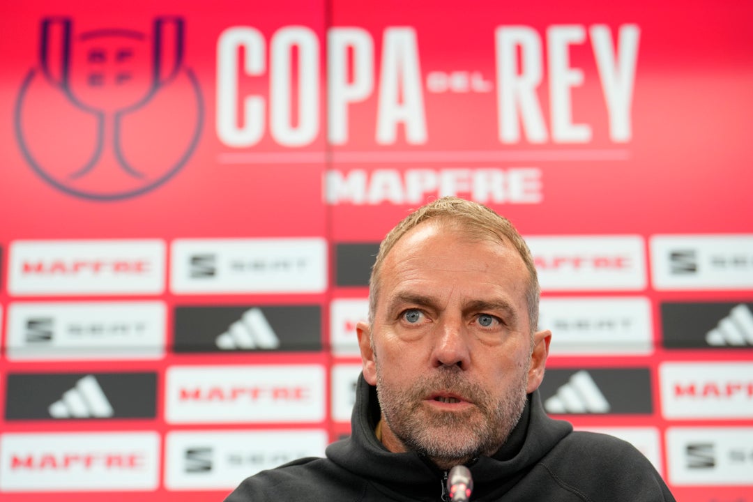 Flick: "¿La carta del Madrid? No es nuestro estilo" Flick: "¿La carta del Madrid? No es nuestro estilo"