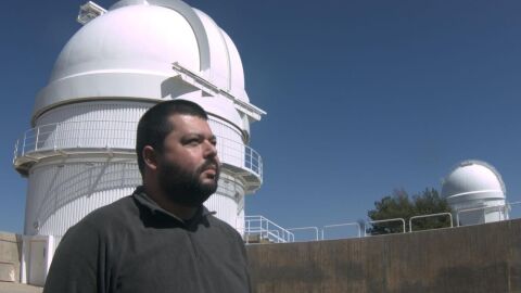 Jos&eacute; Mar&iacute;a Madiedo, coordinador del Instituto de Astrof&iacute;sica de Andaluc&iacute;a