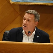 Intervención del alcalde, Jorge Monferrer, durante el pleno de Burriana. Intervención del alcalde, Jorge Monferrer, durante el pleno de Burriana.