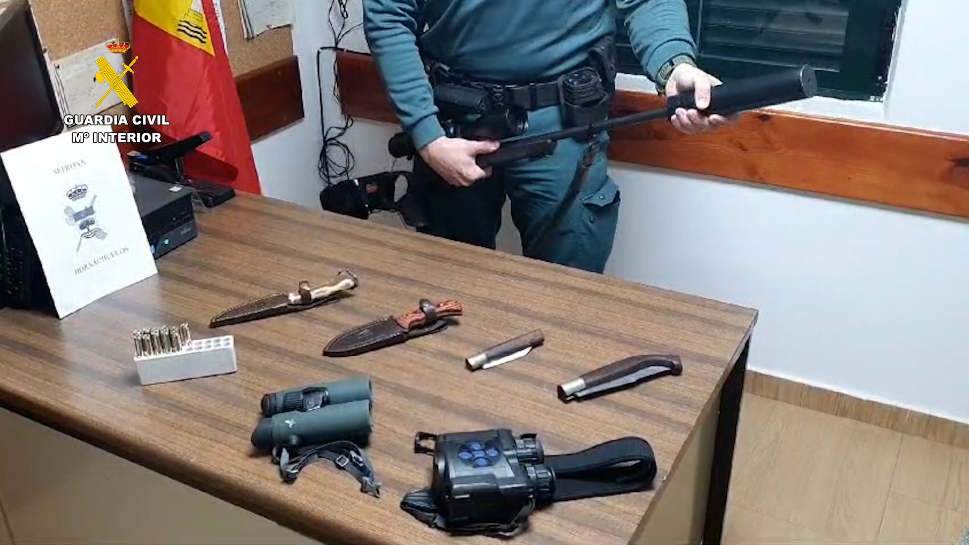 La Guardia Civil investiga a tres personas en Hornachuelos por presunta caza furtiva La Guardia Civil investiga a tres personas en Hornachuelos por presunta caza furtiva