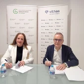 Vithas Málaga y AECC firman un convenio para facilitar el acceso de los pacientes oncológicos al software cardiológico MyoStrain Vithas Málaga y AECC firman un convenio para facilitar el acceso de los pacientes oncológicos al software cardiológico MyoStrain