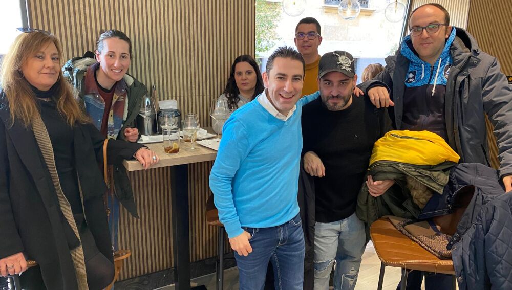 Parte de 'La Banda', en La Jamonería de Carmen