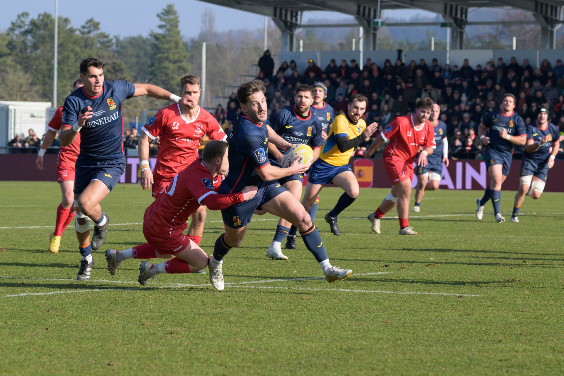 España vence a Suiza y se clasifica por segunda vez en la historia para jugar un Mundial de Rugby España vence a Suiza y se clasifica por segunda vez en la historia para jugar un Mundial de Rugby