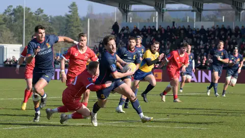 El equipo español de rugby ante Suiza este domingo El equipo español de rugby ante Suiza este domingo