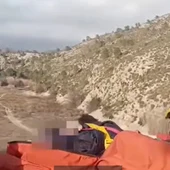 Rescate de senderista en Relleu Rescate de senderista en Relleu