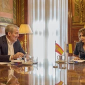 ernando Clavijo y María Jesús Montero en una foto de archivo ernando Clavijo y María Jesús Montero en una foto de archivo