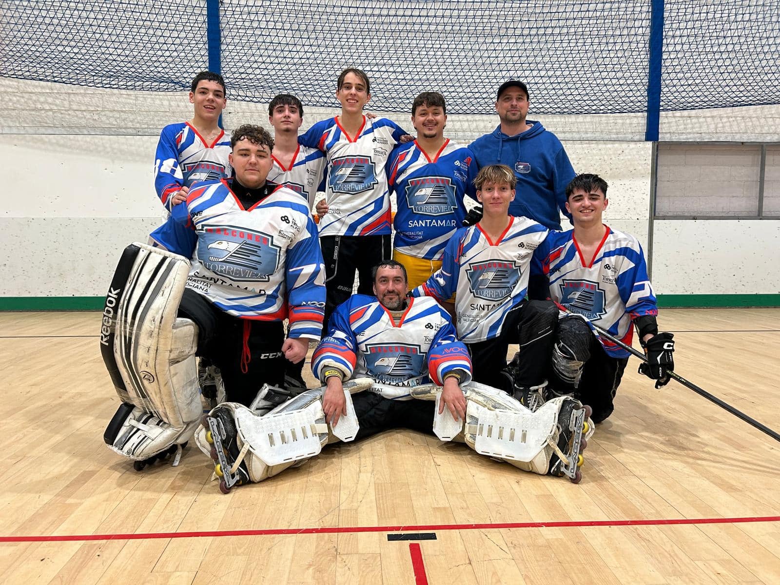 Los Halcones de Torrevieja pierden in extremis ante el Villarreal en la Liga Autonómica de hockey línea Los Halcones de Torrevieja pierden in extremis ante el Villarreal en la Liga Autonómica de hockey línea